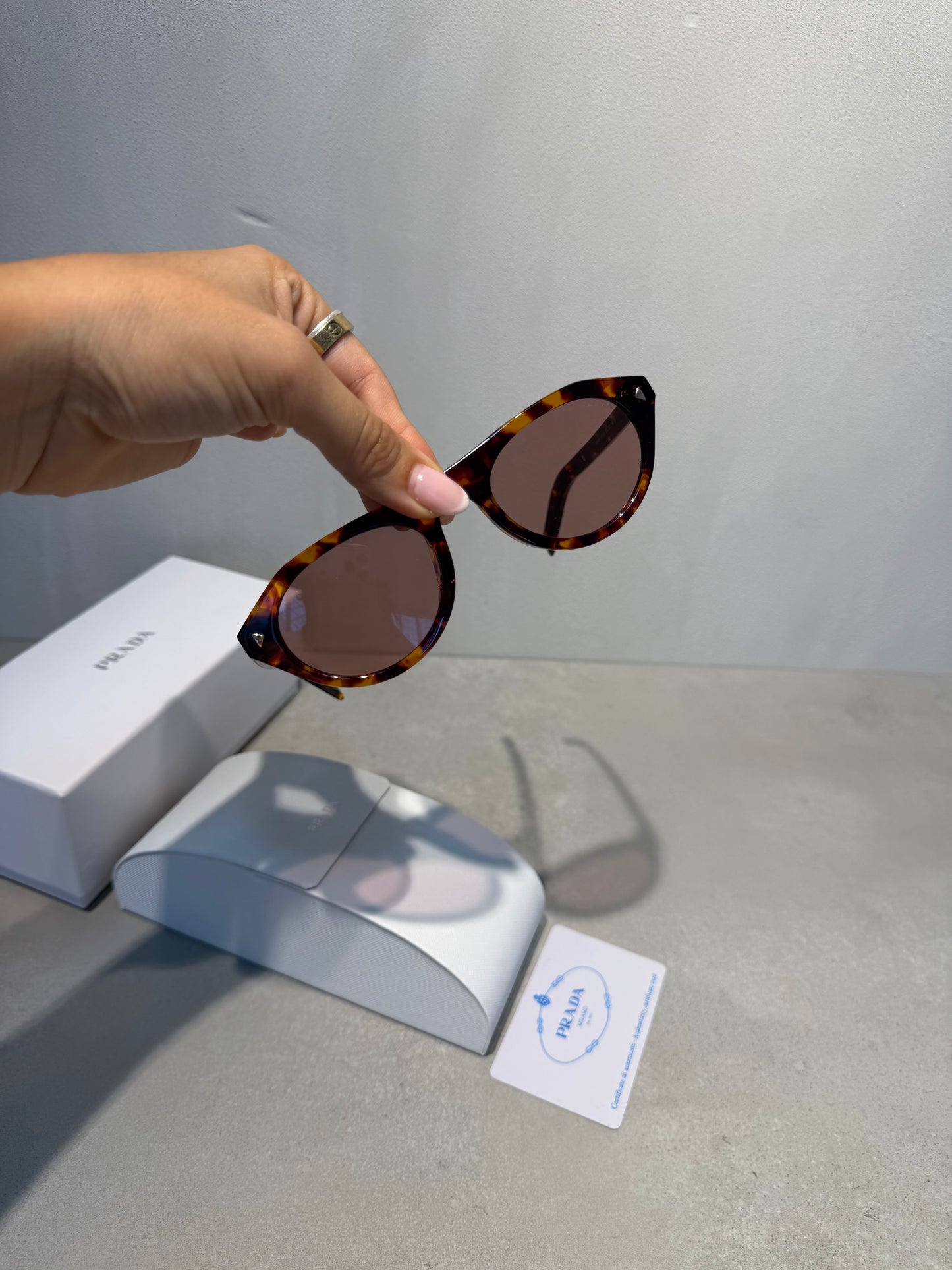 Gafas de sol PR tortoise rosa - 5596