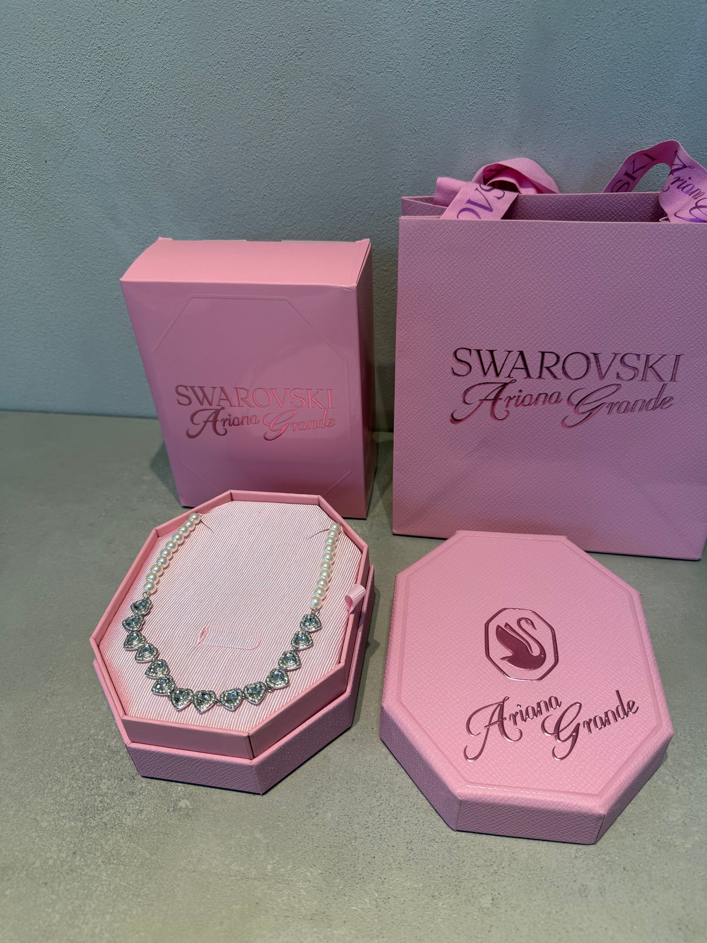 Collar SW Perlas y Corazones - 5427