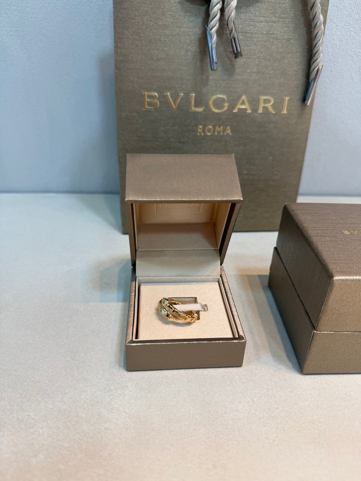 Anillo BLG oro rosa -5268