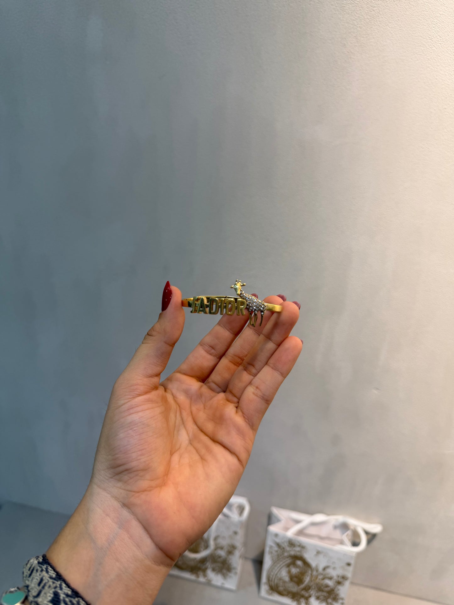 Pulsera CD Jirafa – Estilo Iconográfico y Detalle Único -5052