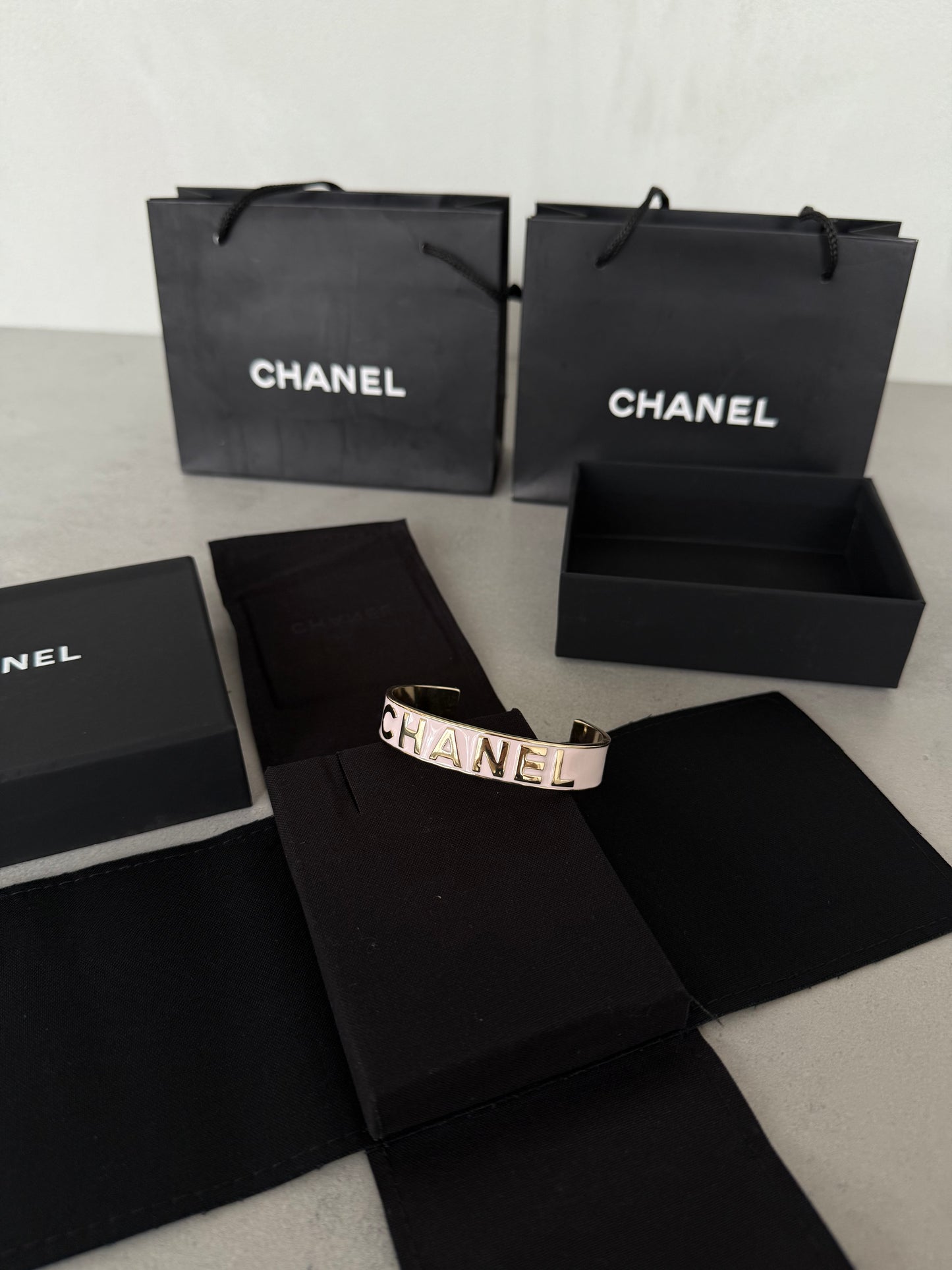 Pulsera CC rosa - 5521