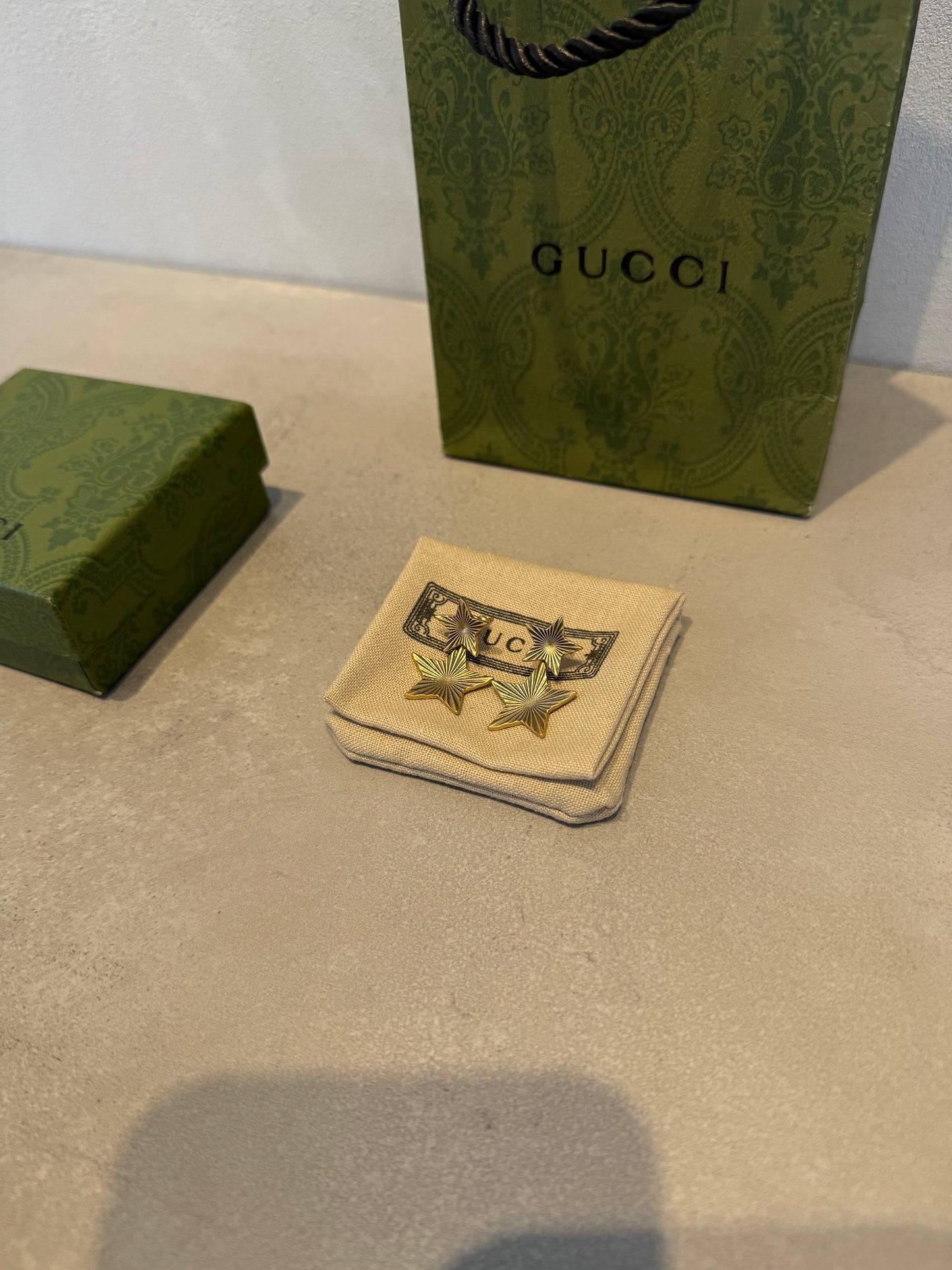 Aretes GG estrella -5223