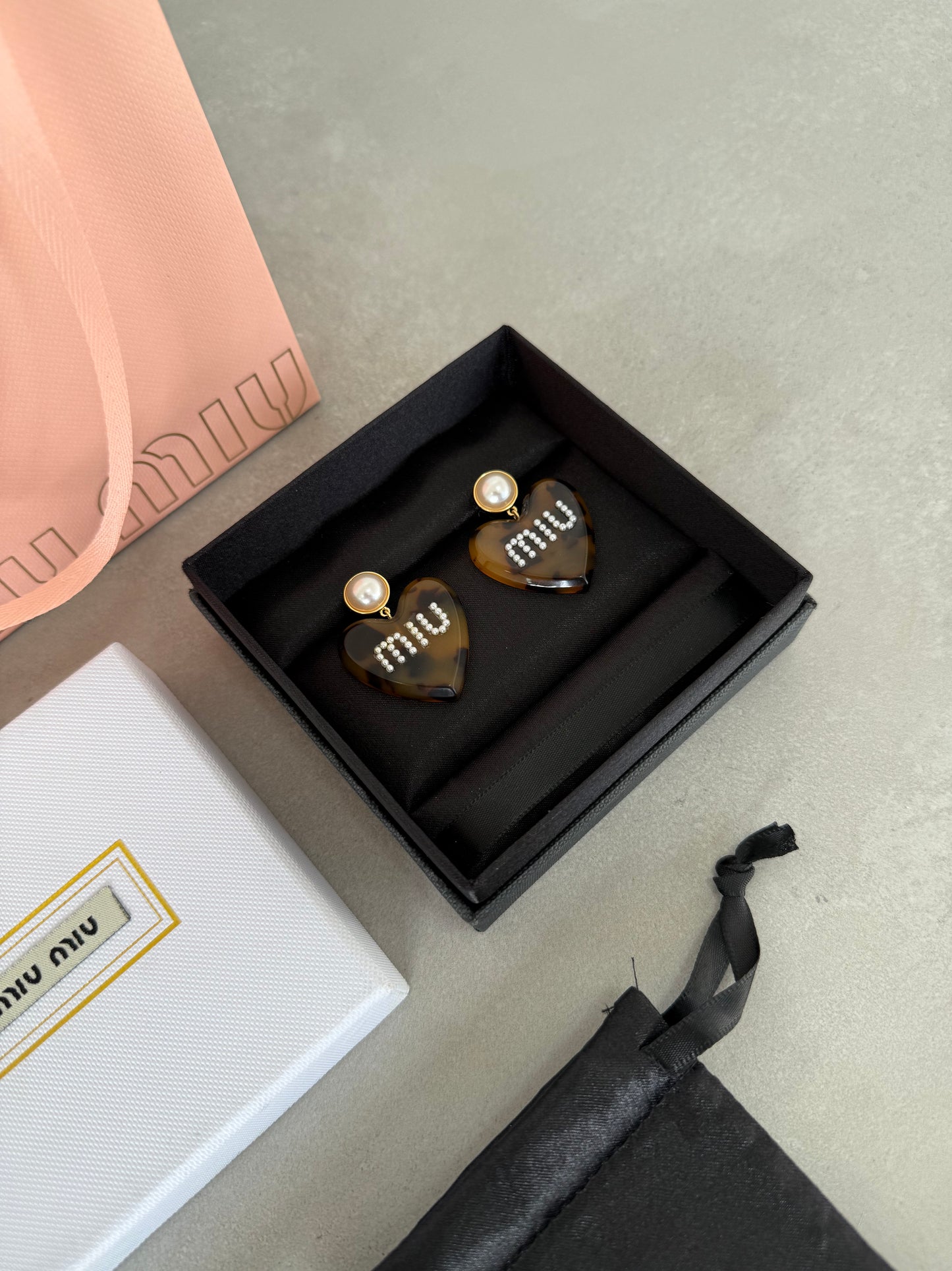 Aretes MM cafés - 5460
