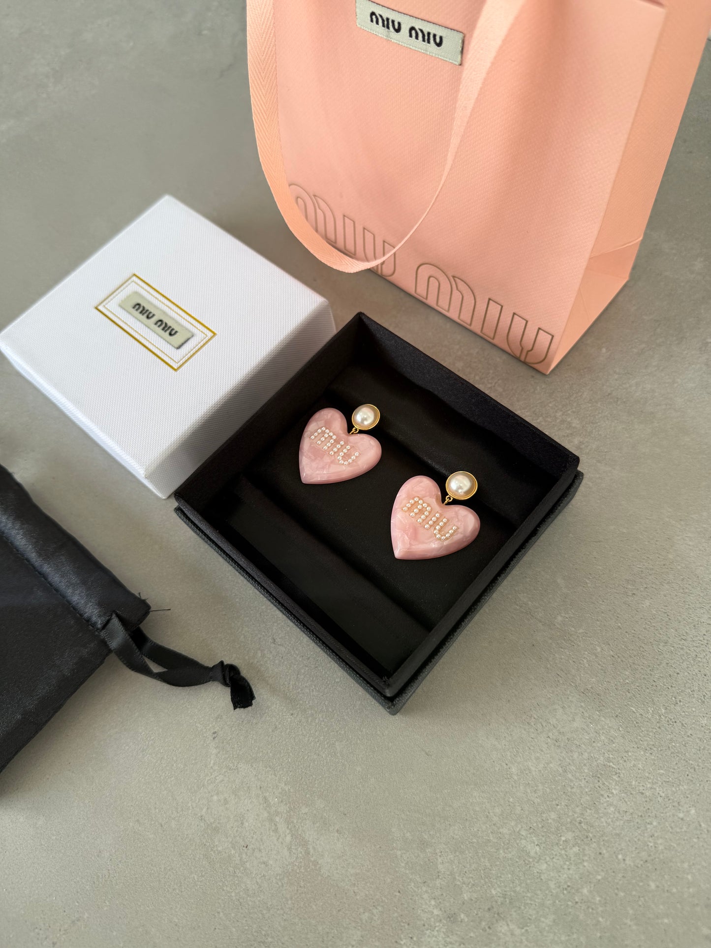 Aretes MM rosados -5461
