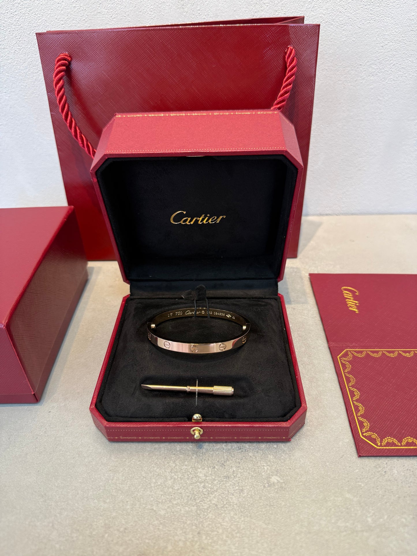 Pulsera CRT LOVE-Gruesa- Rose - 5396