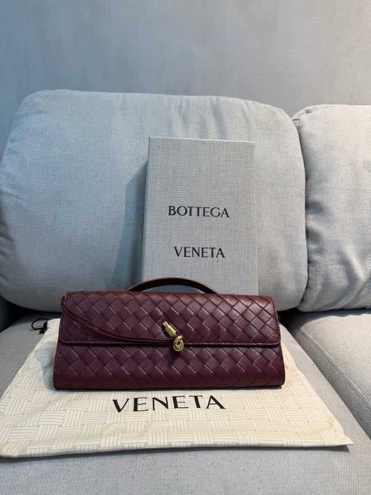 Bottega Venneta Burgundy Bag