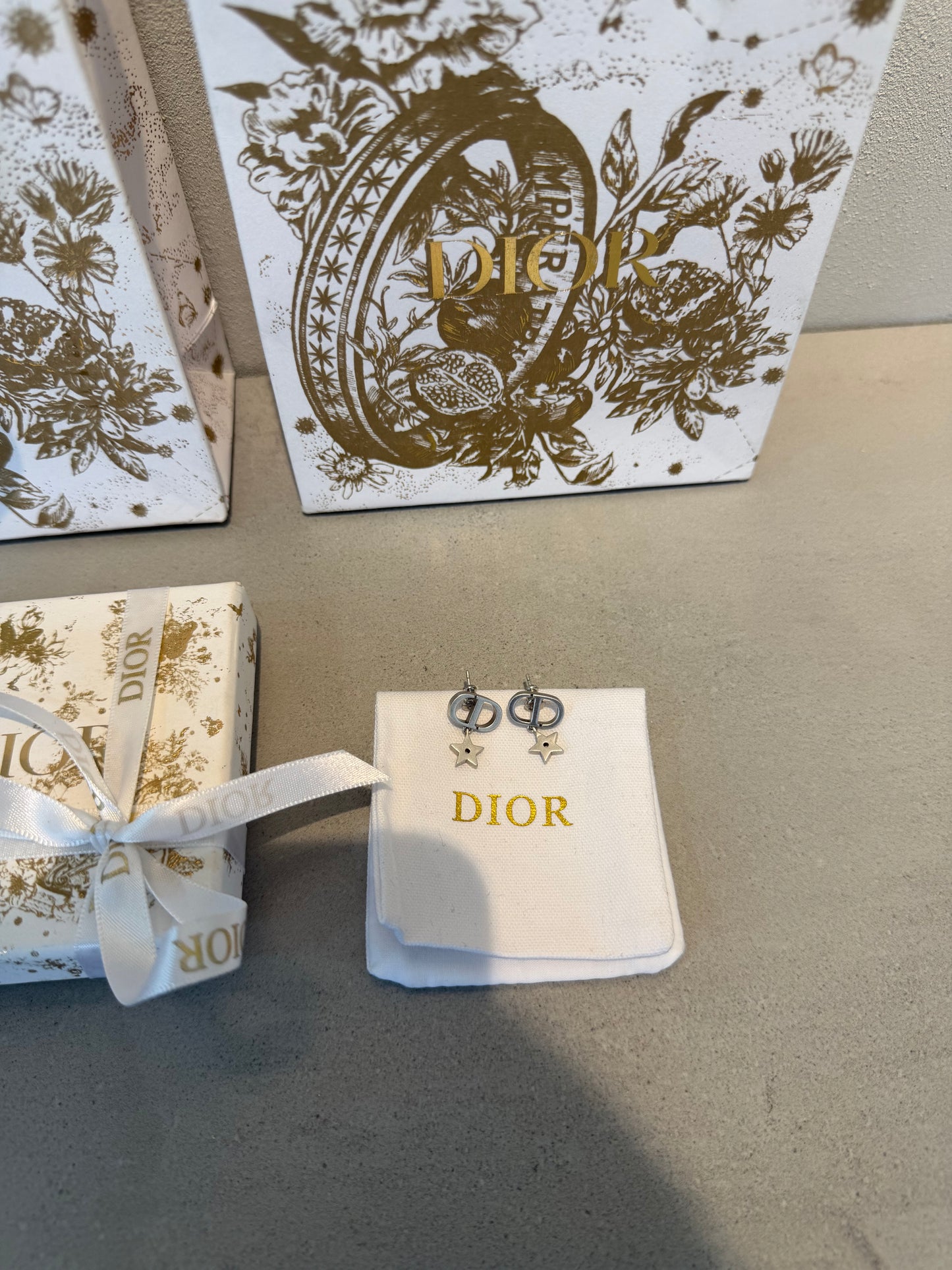 Aretes CD Estrella Plata