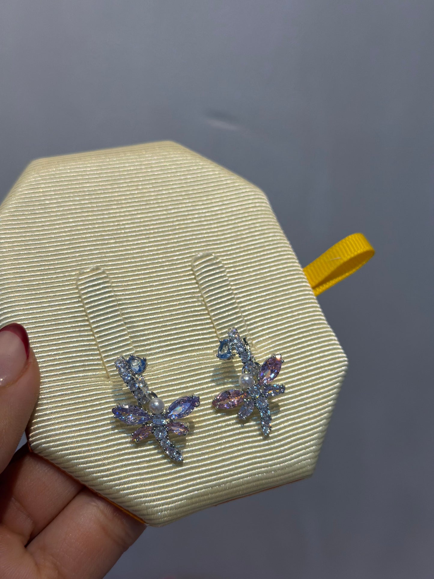 Aretes SW libélula argolla 5674