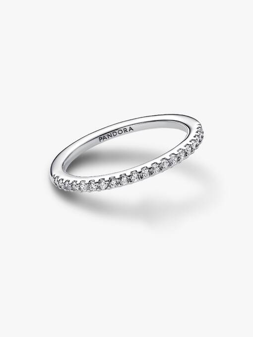 Anillo Pandora plateado Diamantes pequeños -5261