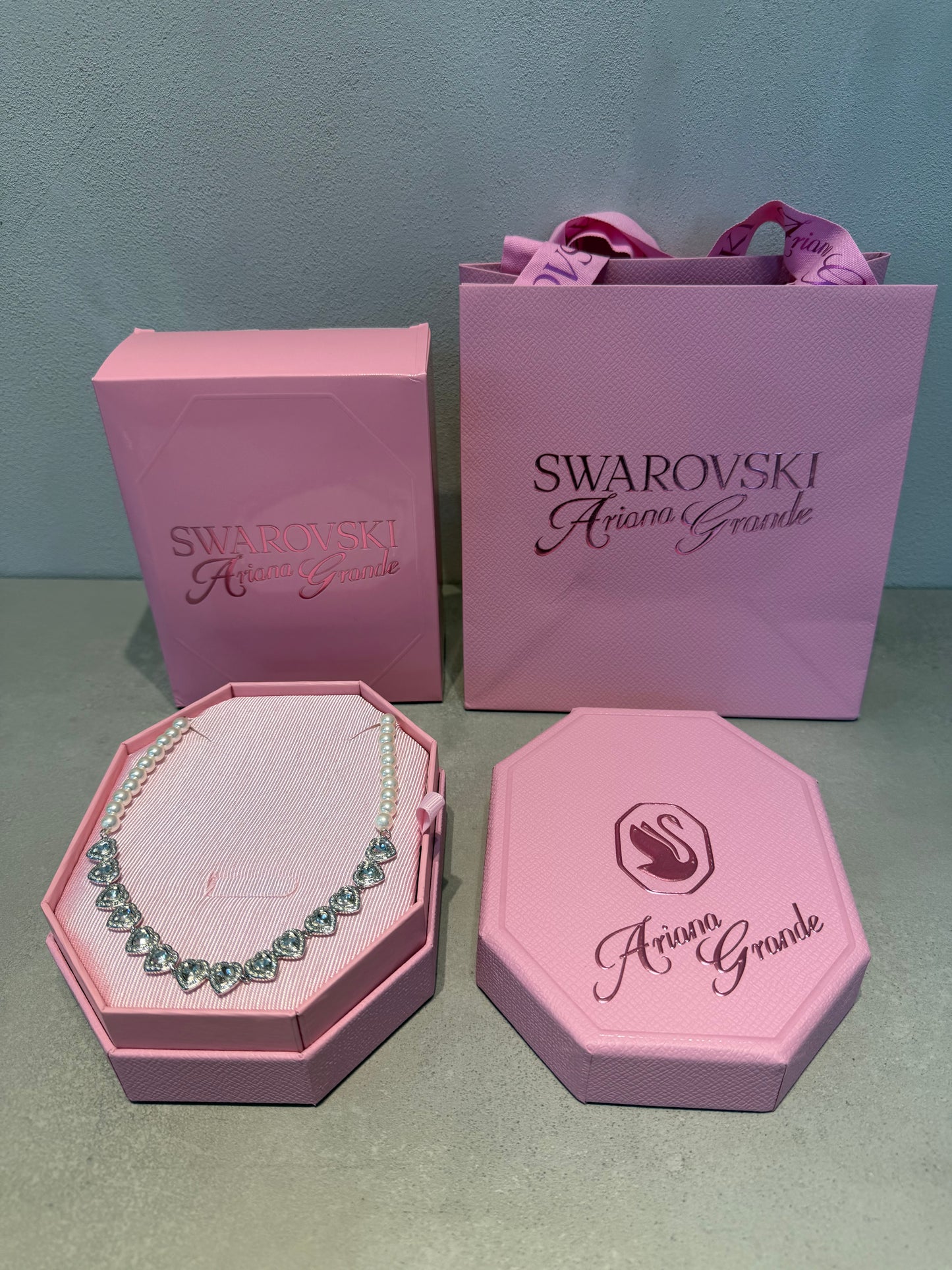 Collar SW Perlas y Corazones - 5427
