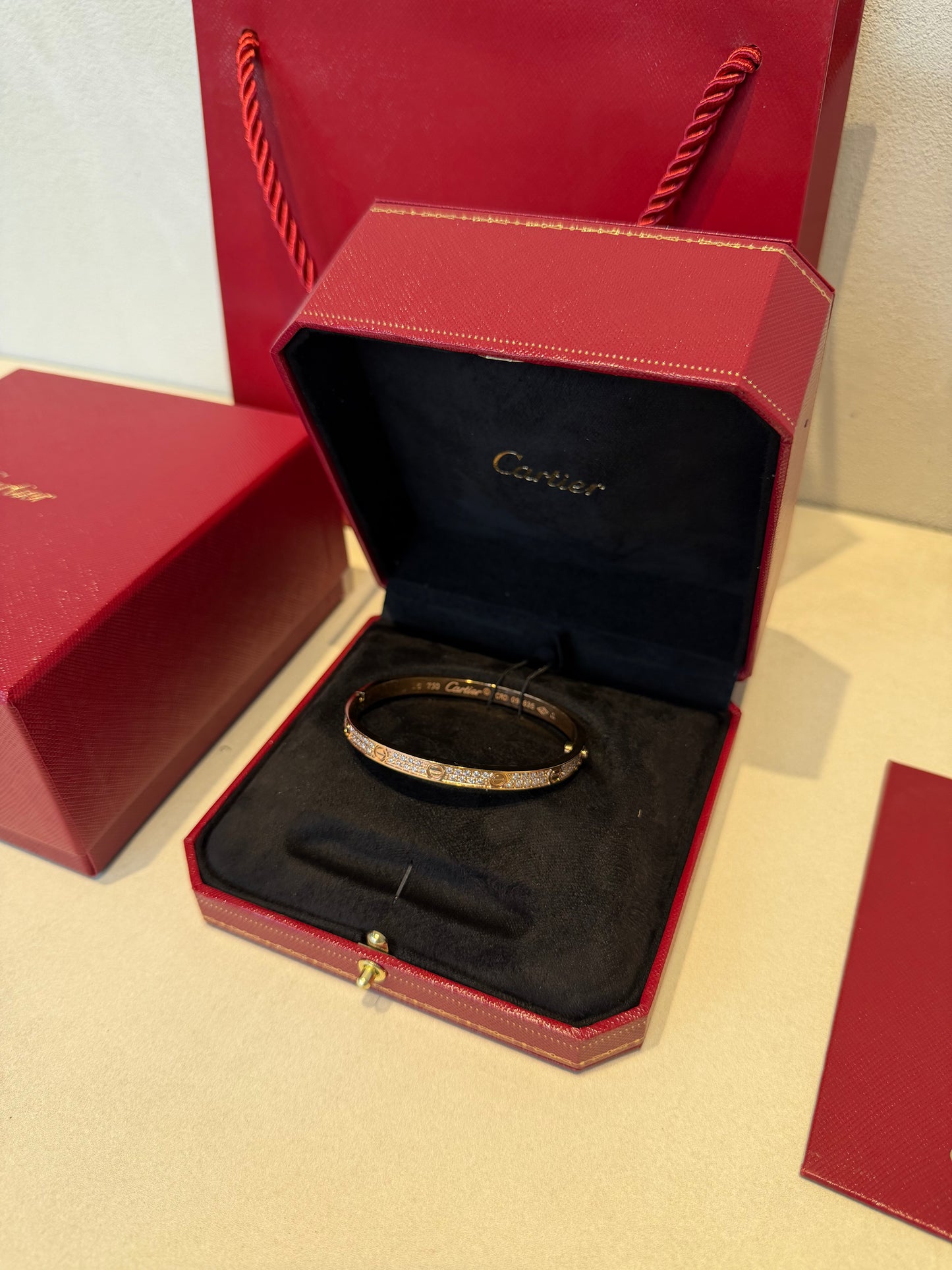 Pulsera CRT rose gold- diamantes