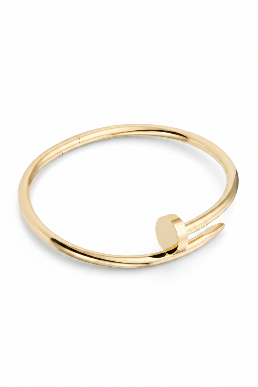Pulsera CRT dorada- JC - 5005