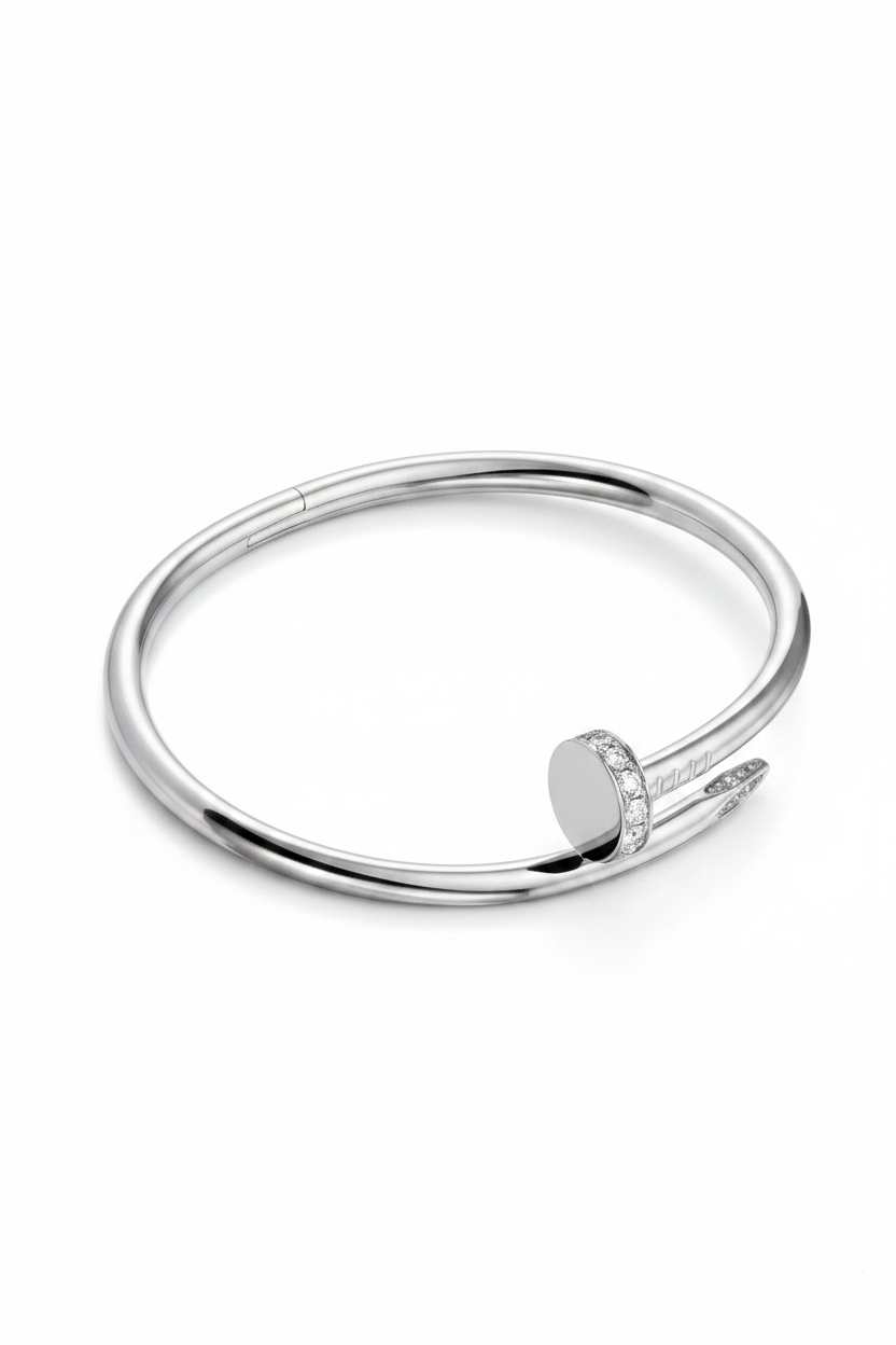Pulsera CRT JC clavo y diamantes -5154