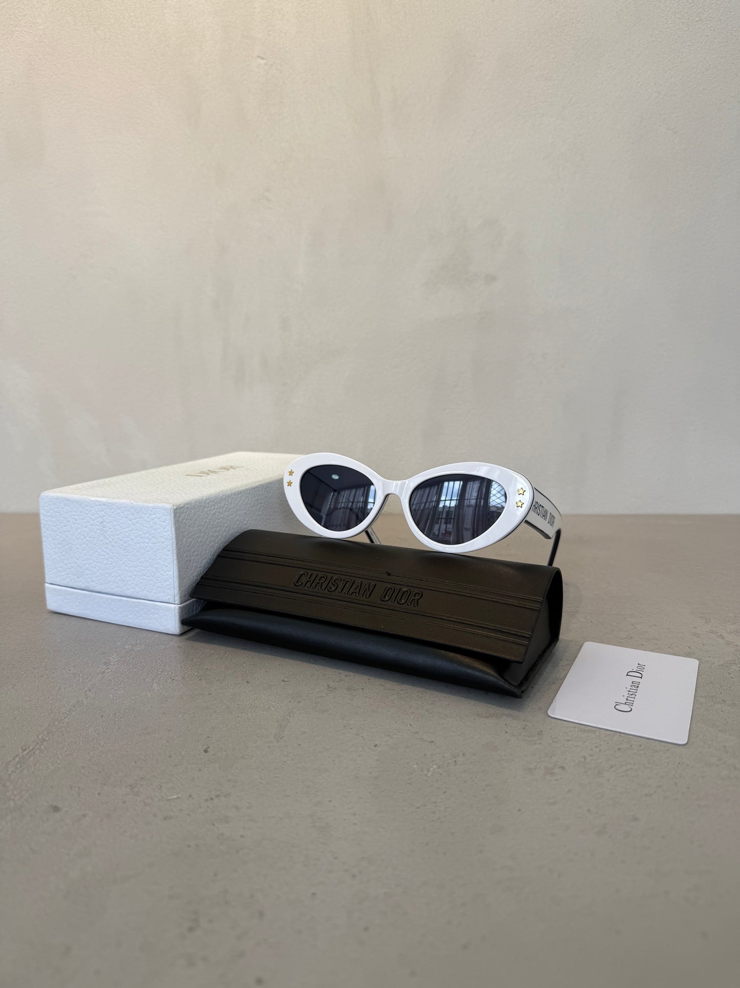 Gafas de sol CD blancos -5043