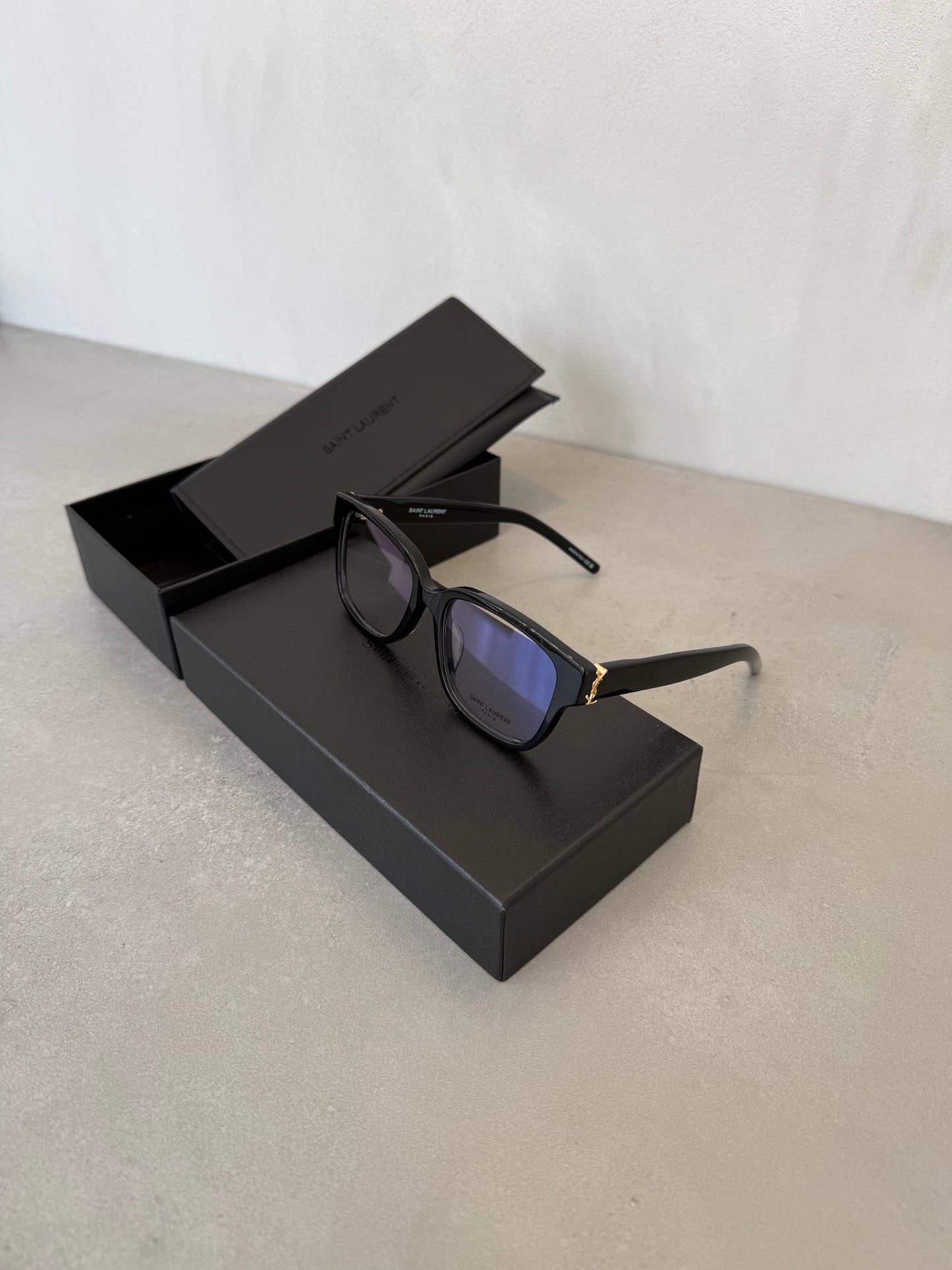 Lentes ópticos YSL negros -5371