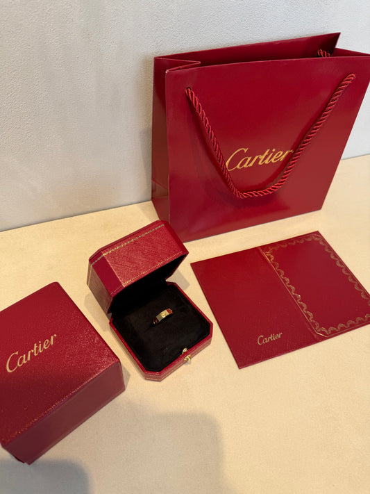 Anillo CRT LOVE RING- Grueso- Gold