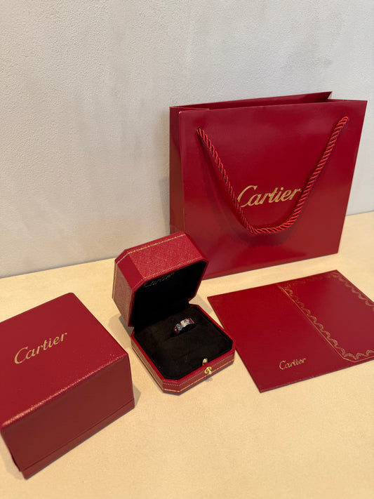 Anillo CRT LOVE RING- Grueso- Silver