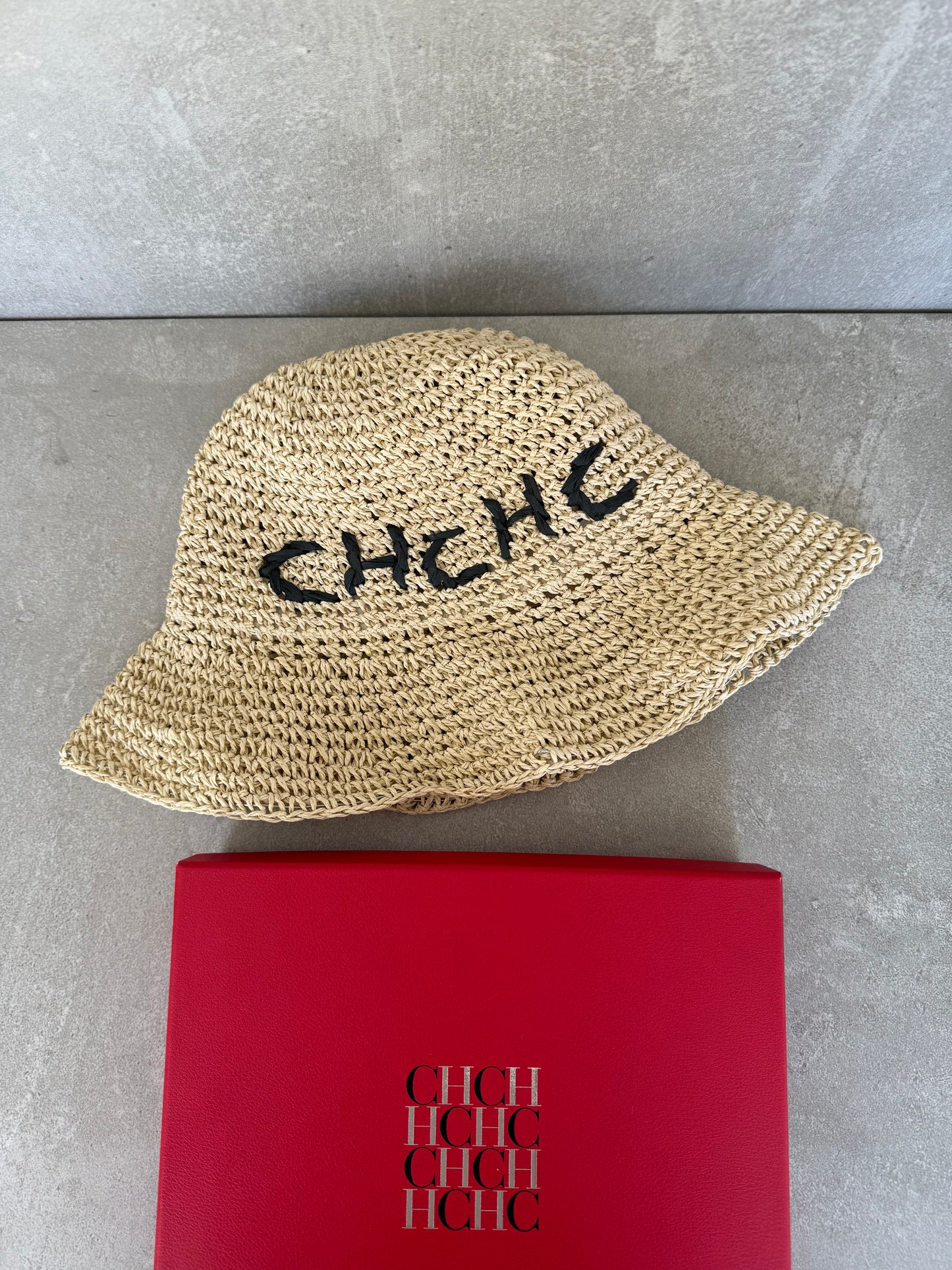 Sombrero CH tejido Beige