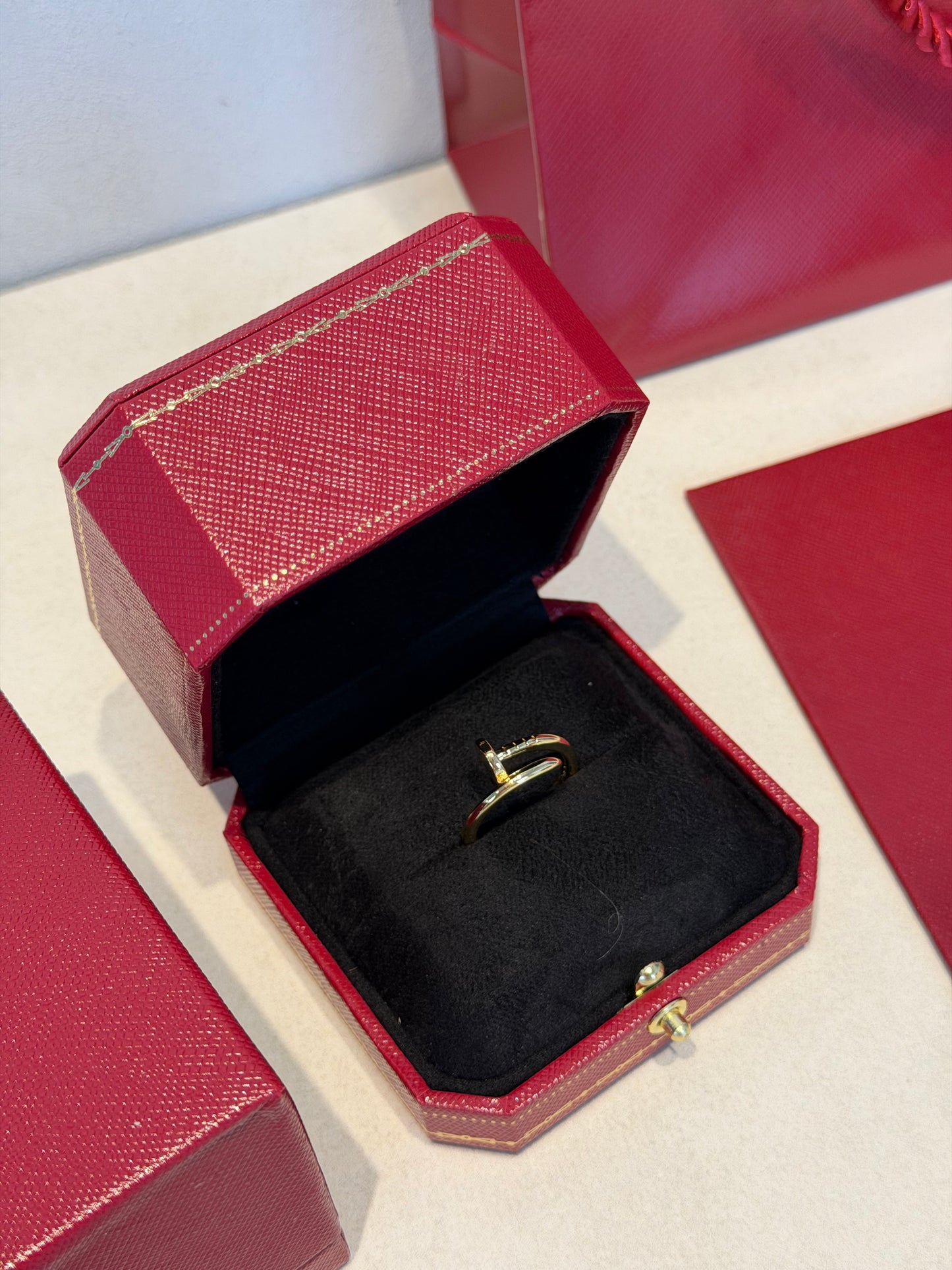 Anillo CRT JUSTE UN CLOU - Dorado - 5004