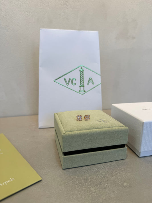 Aretes VCA zirconias -5399