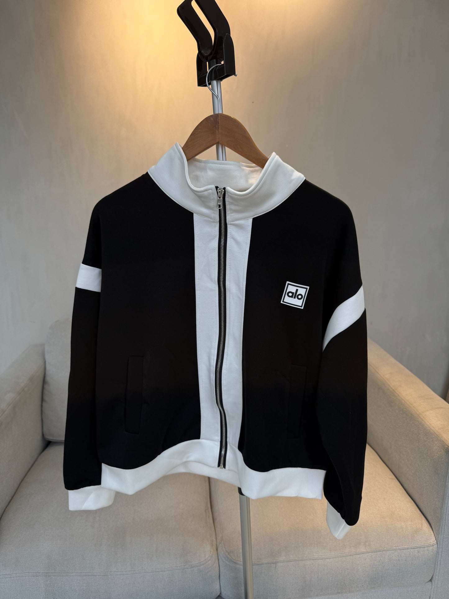 Conjunto alo blanco y negro (TALLA M)