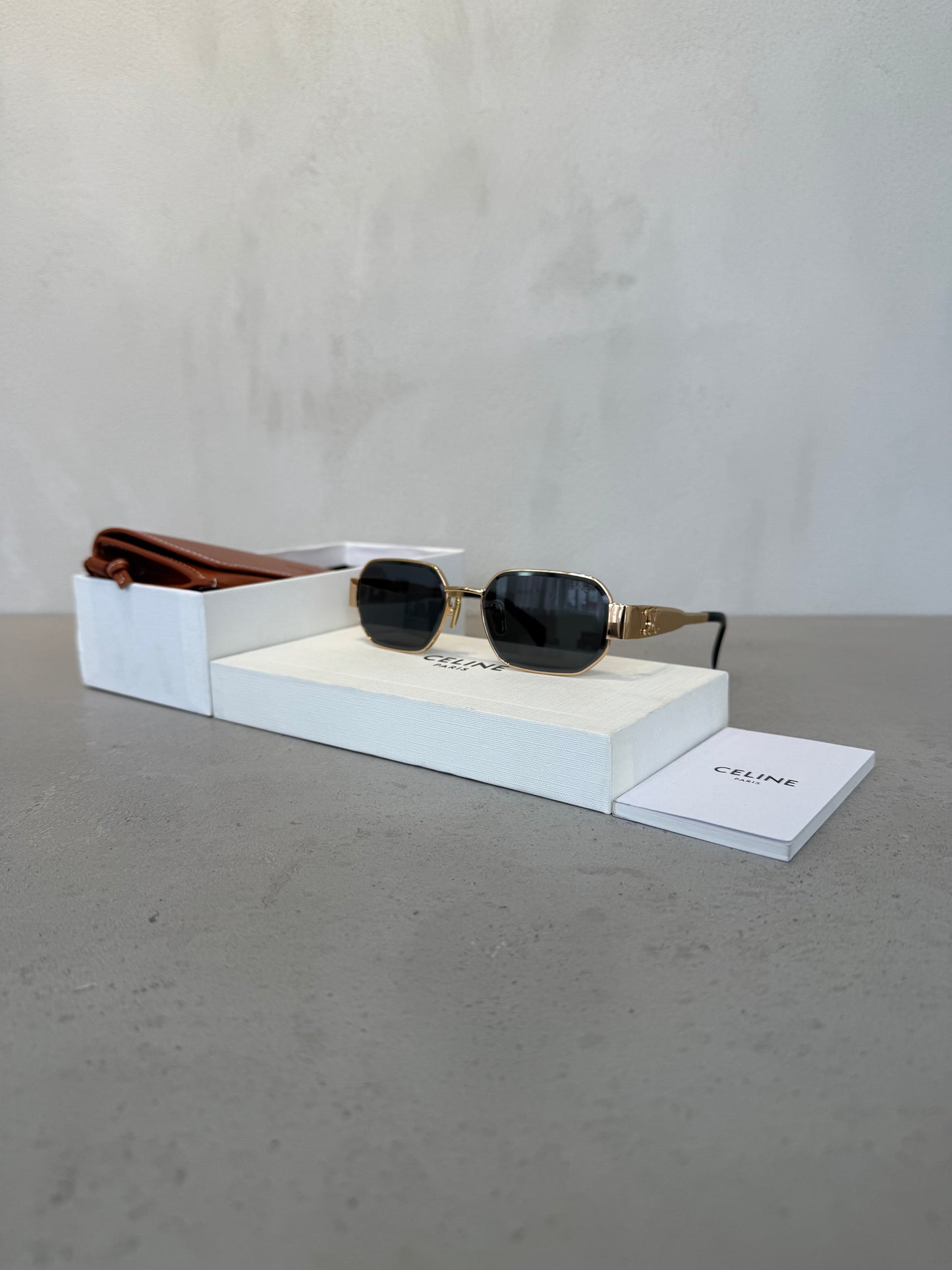 Gafas de sol CEL doradas -5291