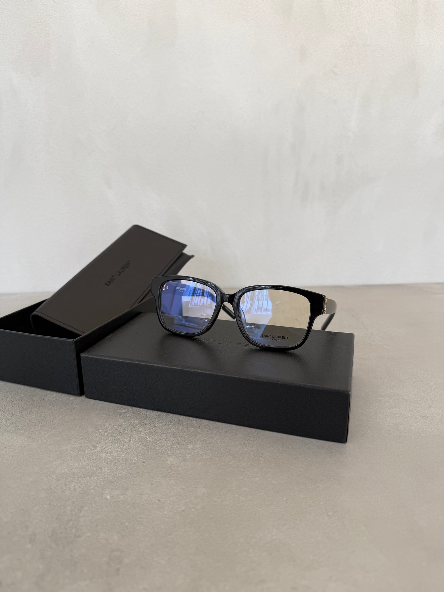 Lentes ópticos YSL negros -5371