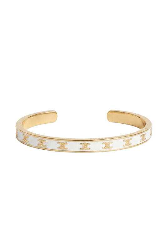 Pulsera CC blanca -5133