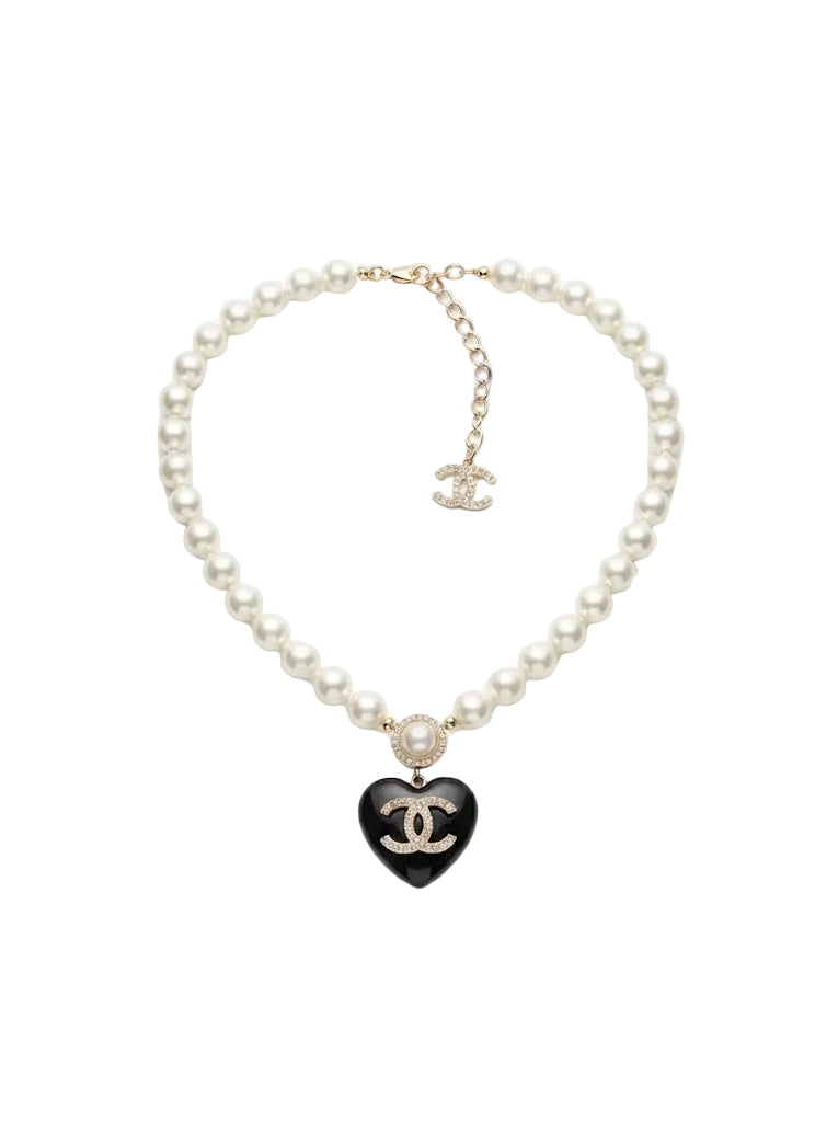 Collar CC perlas -5127