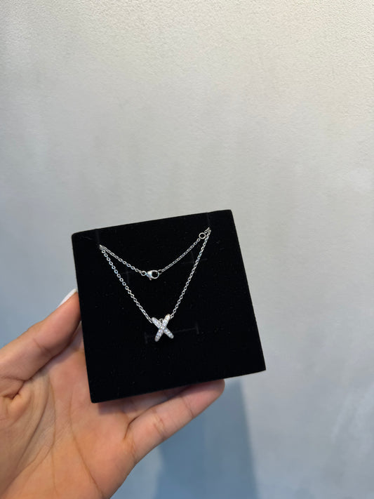 Collar CHAU plateado -5360