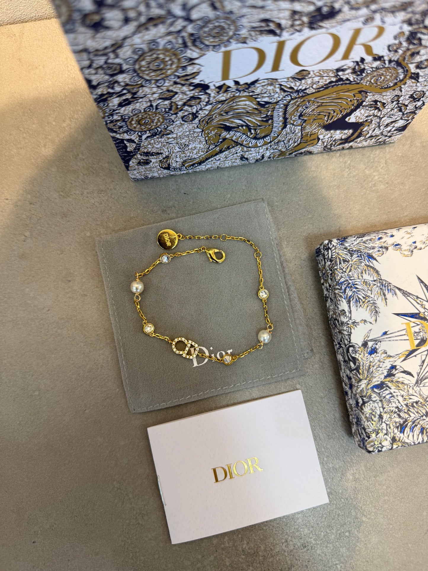 Pulsera CD Logo & zirconias 5386