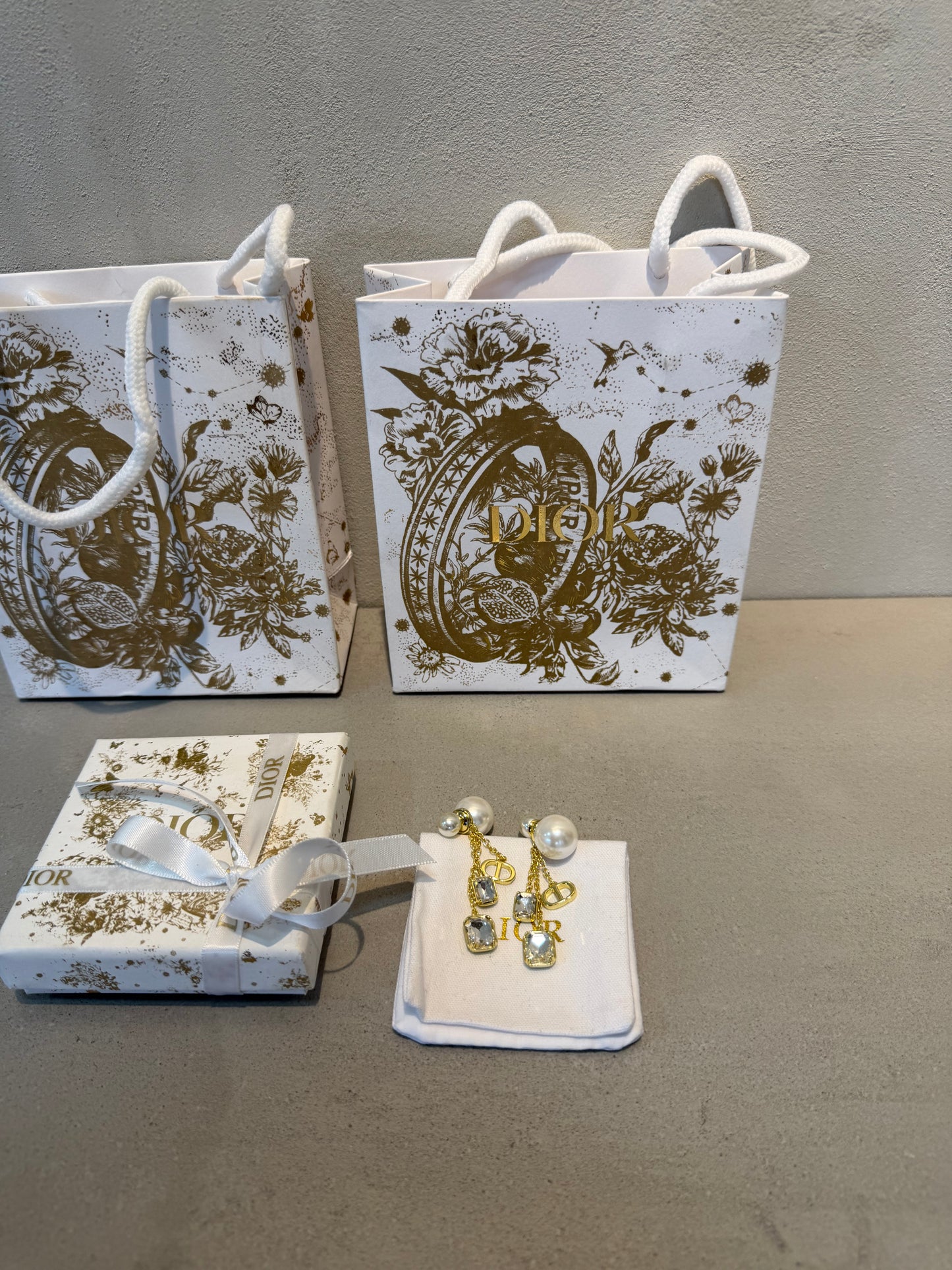 Aretes CD Gema y Perla