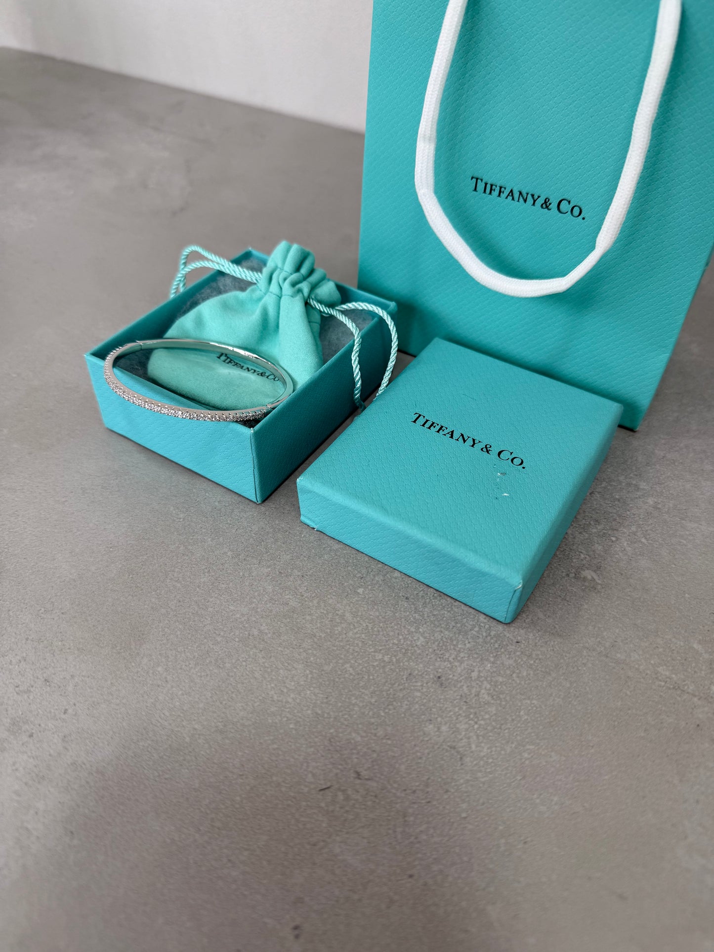 Pulsera TIF plata brillos