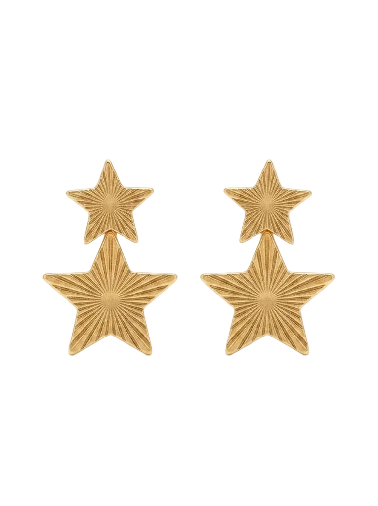 Aretes GG estrella -5223
