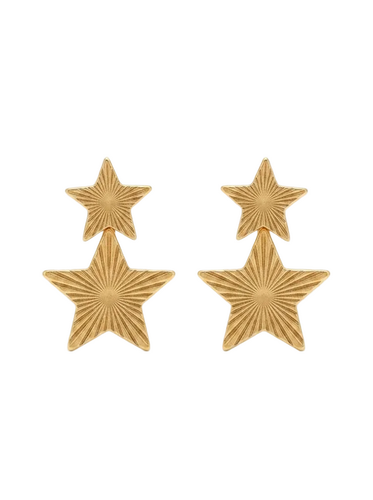 Aretes GG estrella -5223