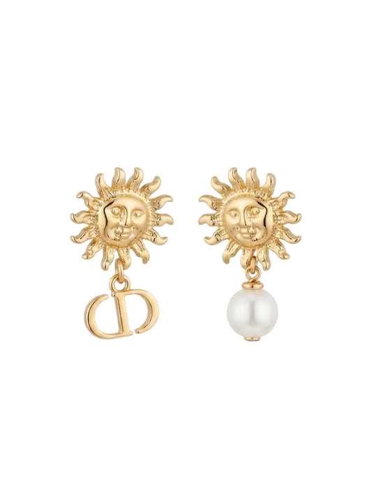 Aretes CD Sol & Perla – Brillo y Elegancia -5017