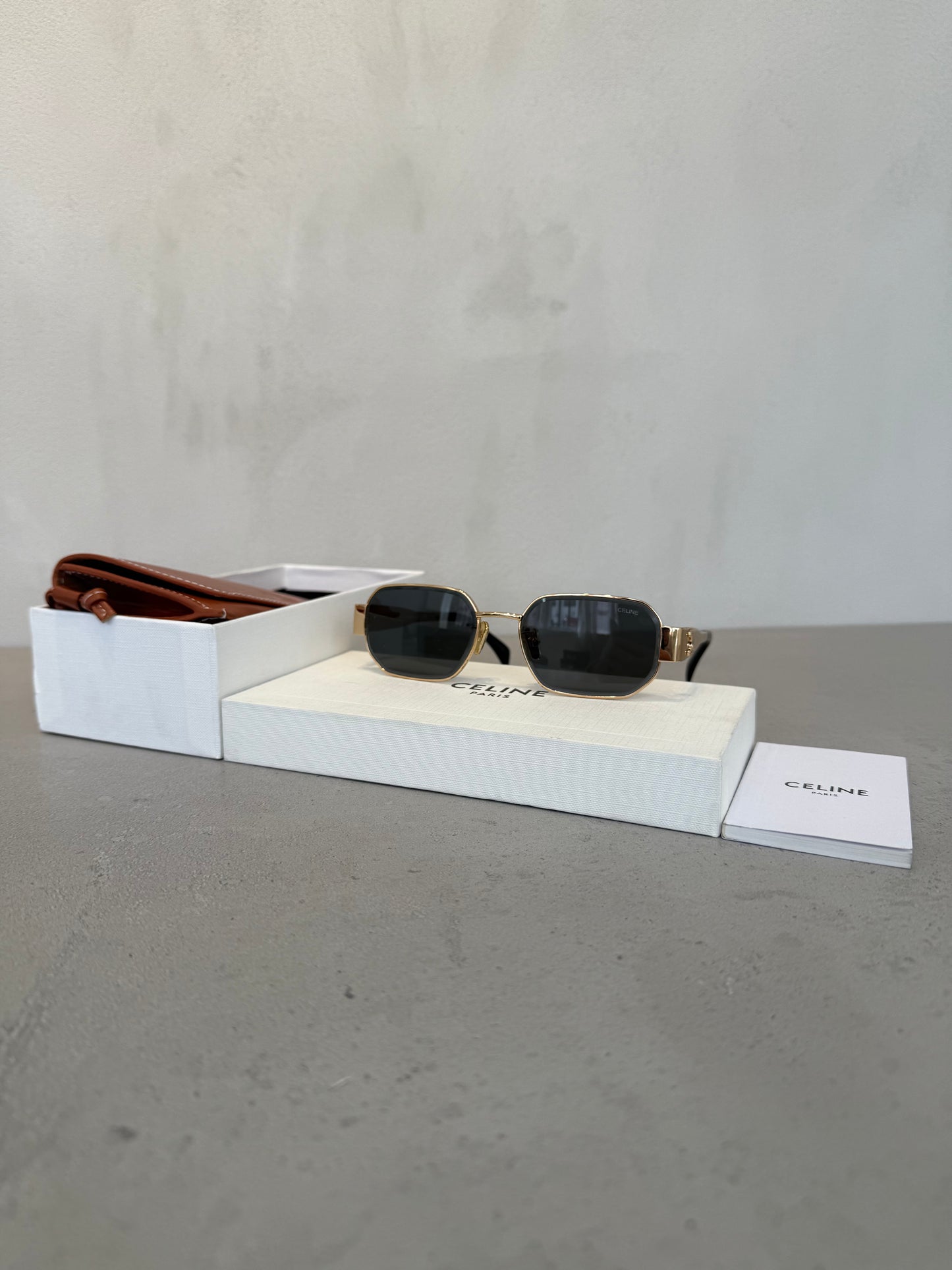 Gafas de sol CEL doradas -5291