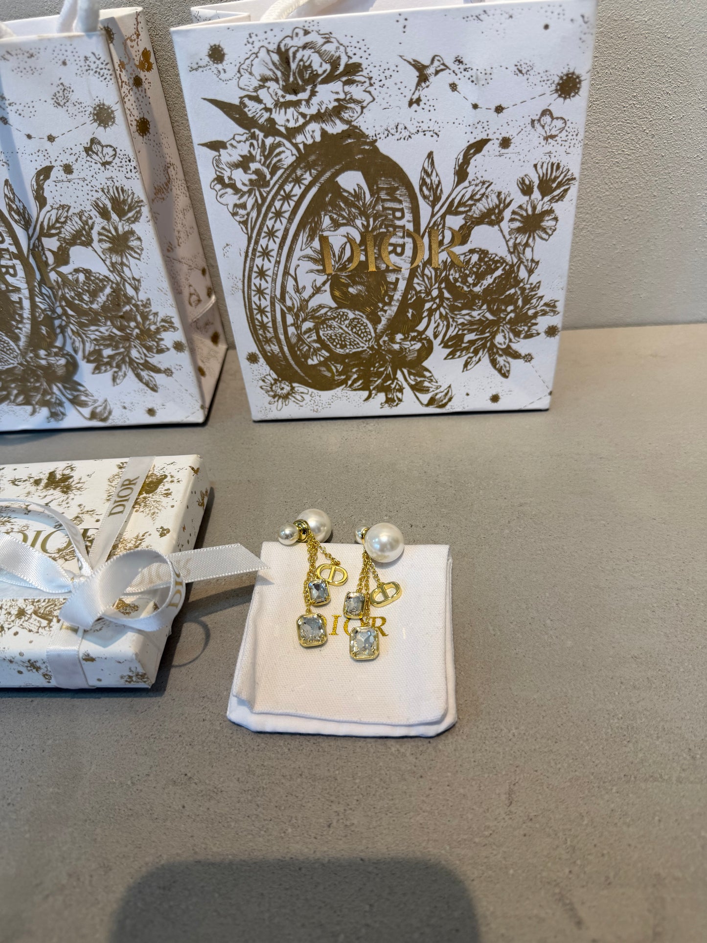 Aretes CD Gema y Perla