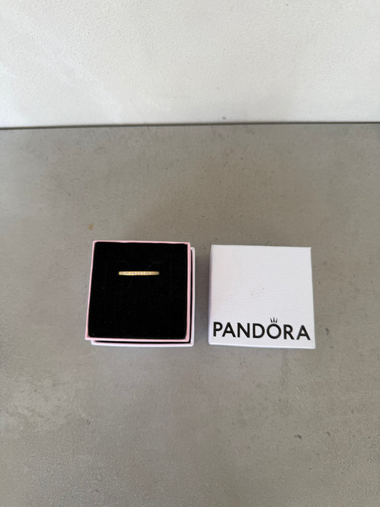 Anillo PAND dorado con zirconias -5258