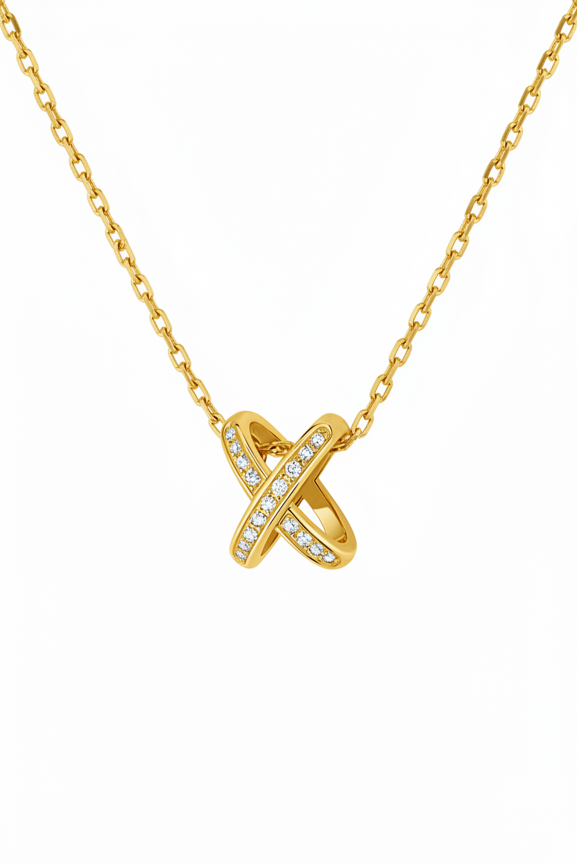 Collar CHAU dorado -5361