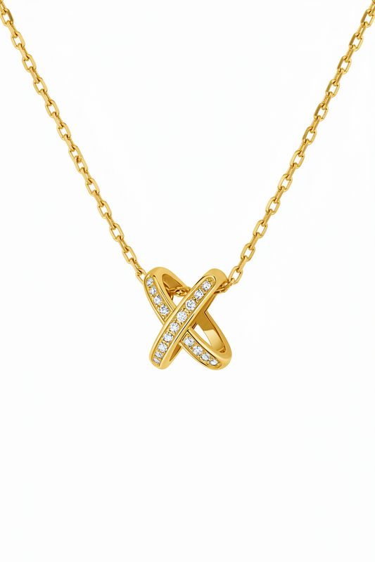 Collar CHAU dorado -5361