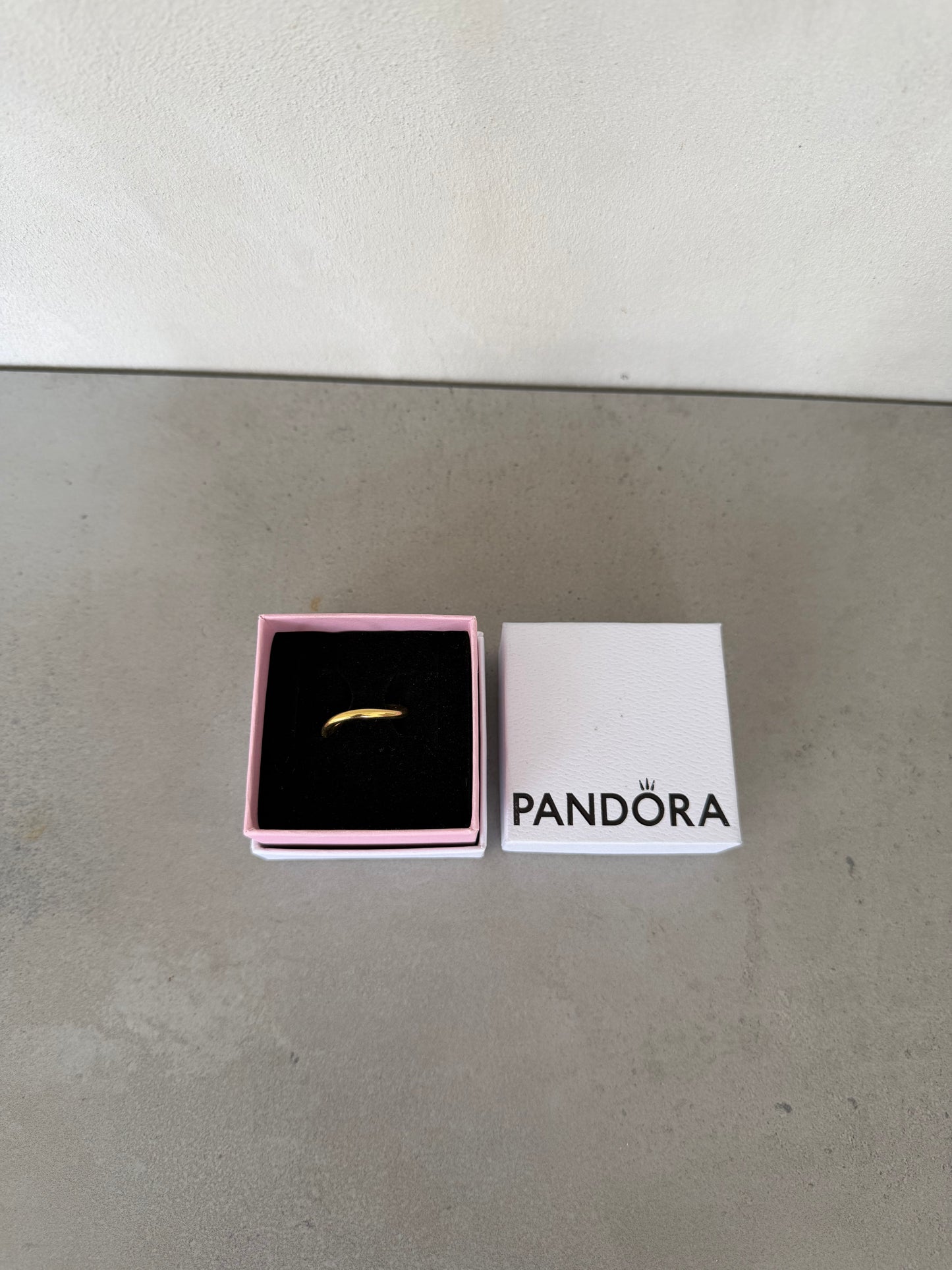 Anillo Pandora dorados -5252