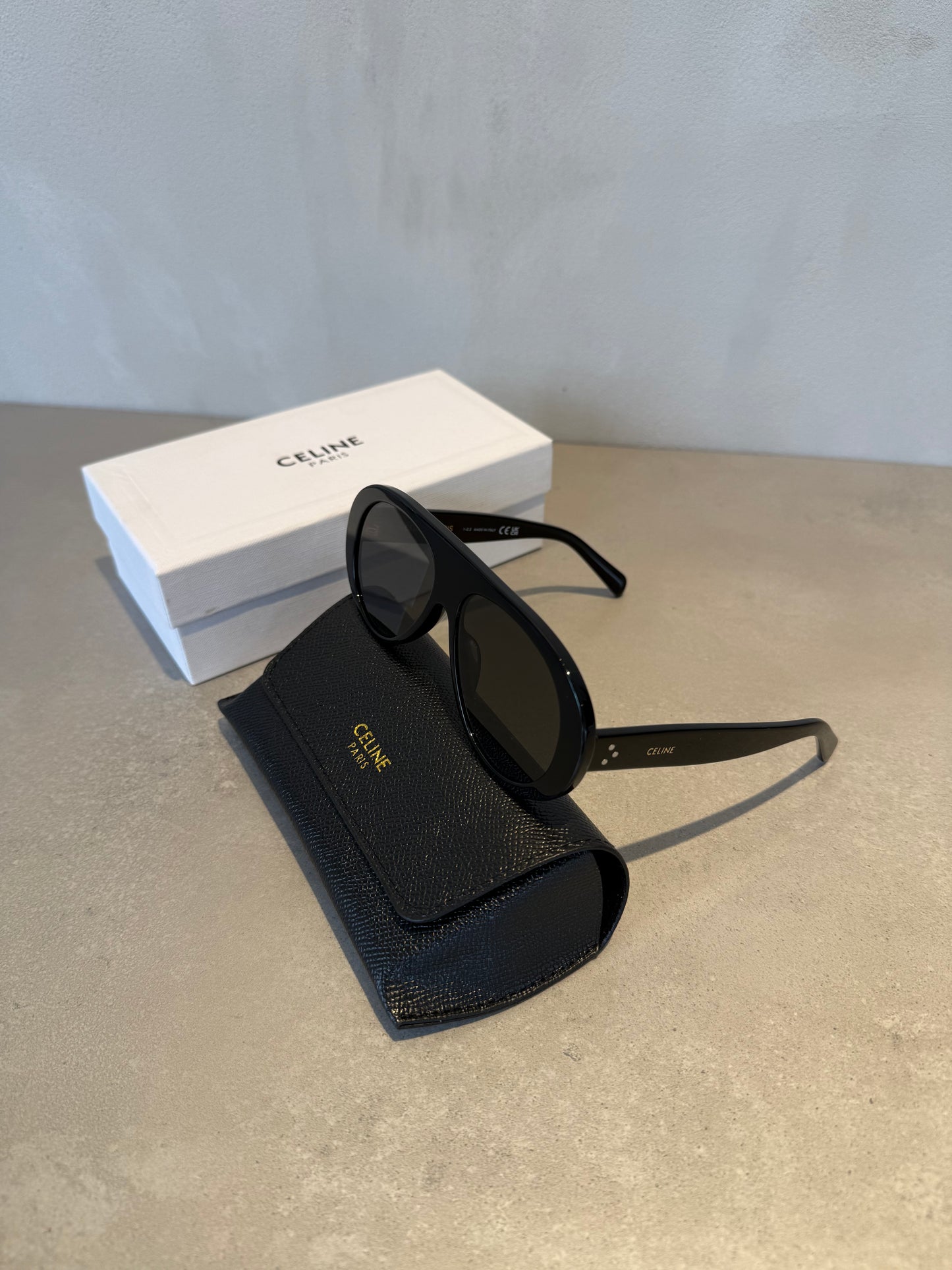 Gafas de sol CEL negras aviador 5664