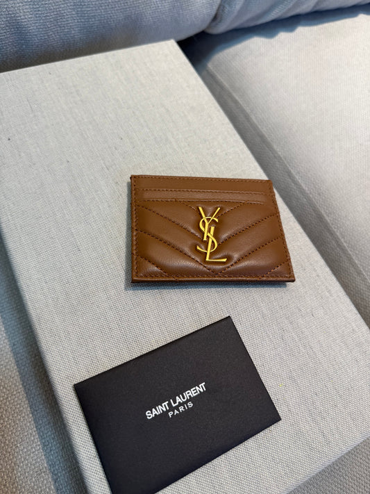 Card Holder YSL Brown -5330