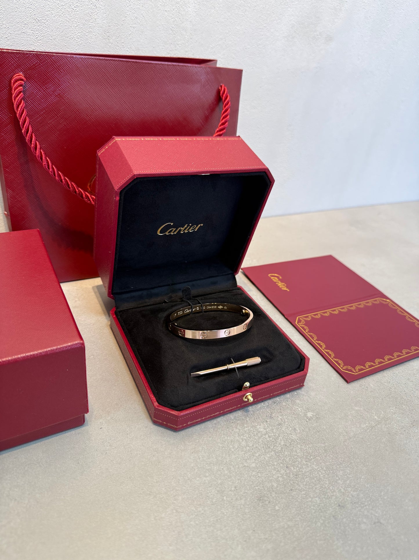 Pulsera CRT LOVE-Gruesa- Rose - 5396