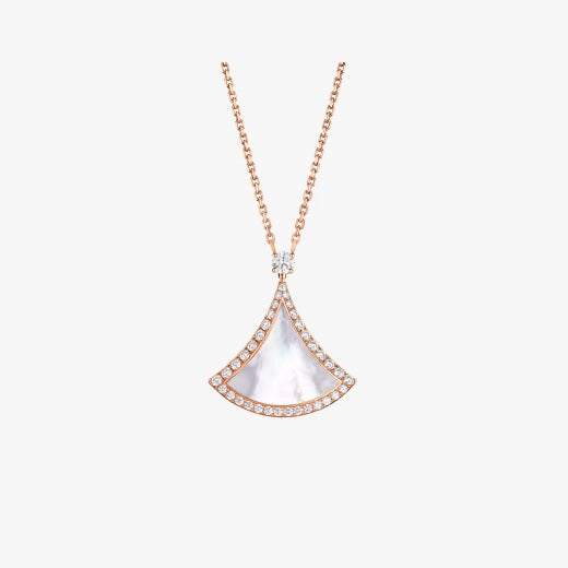 Collar BLG cobre con incrustaciones brillantes -5270