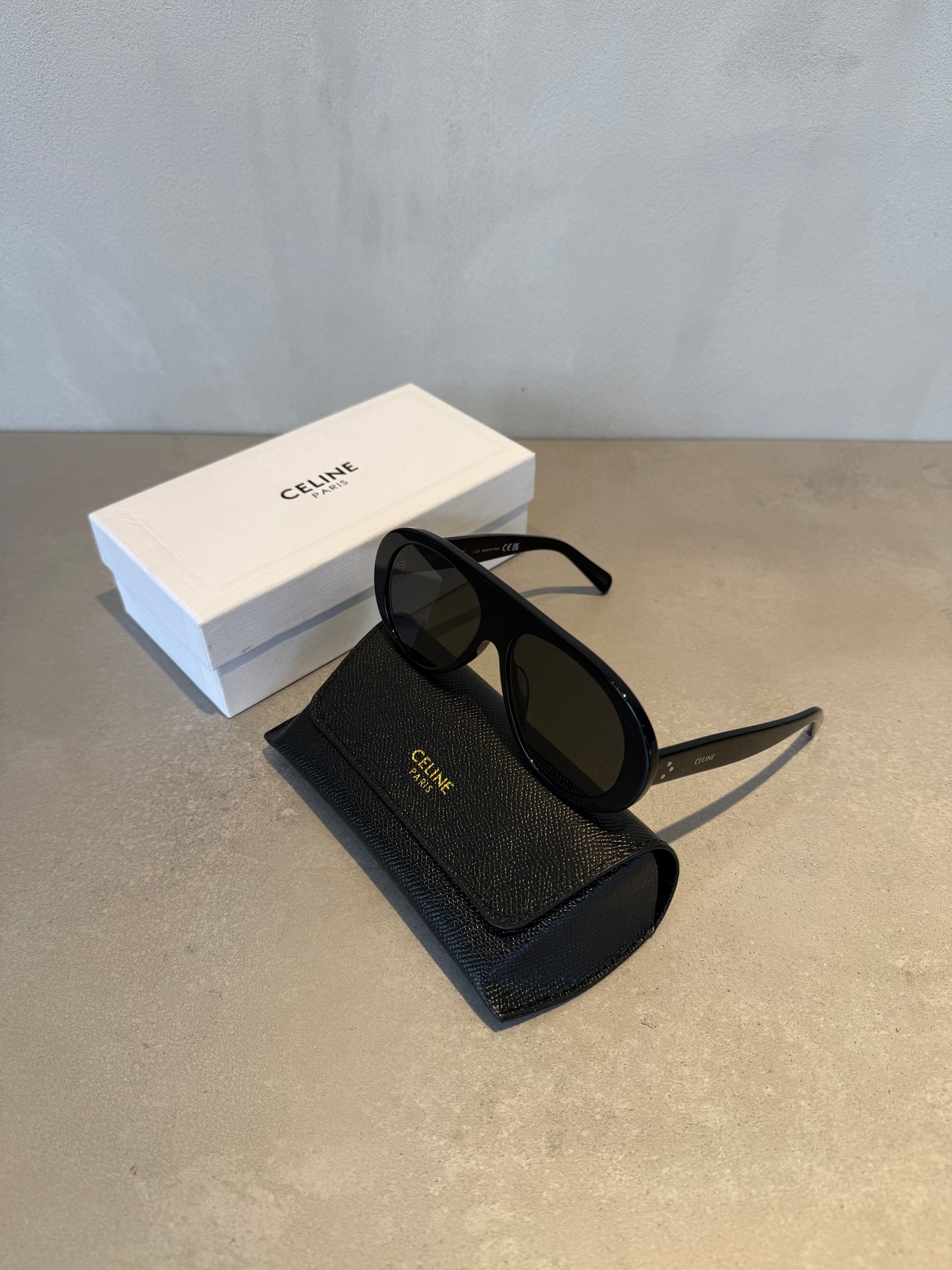Gafas de sol CEL negras aviador 5664