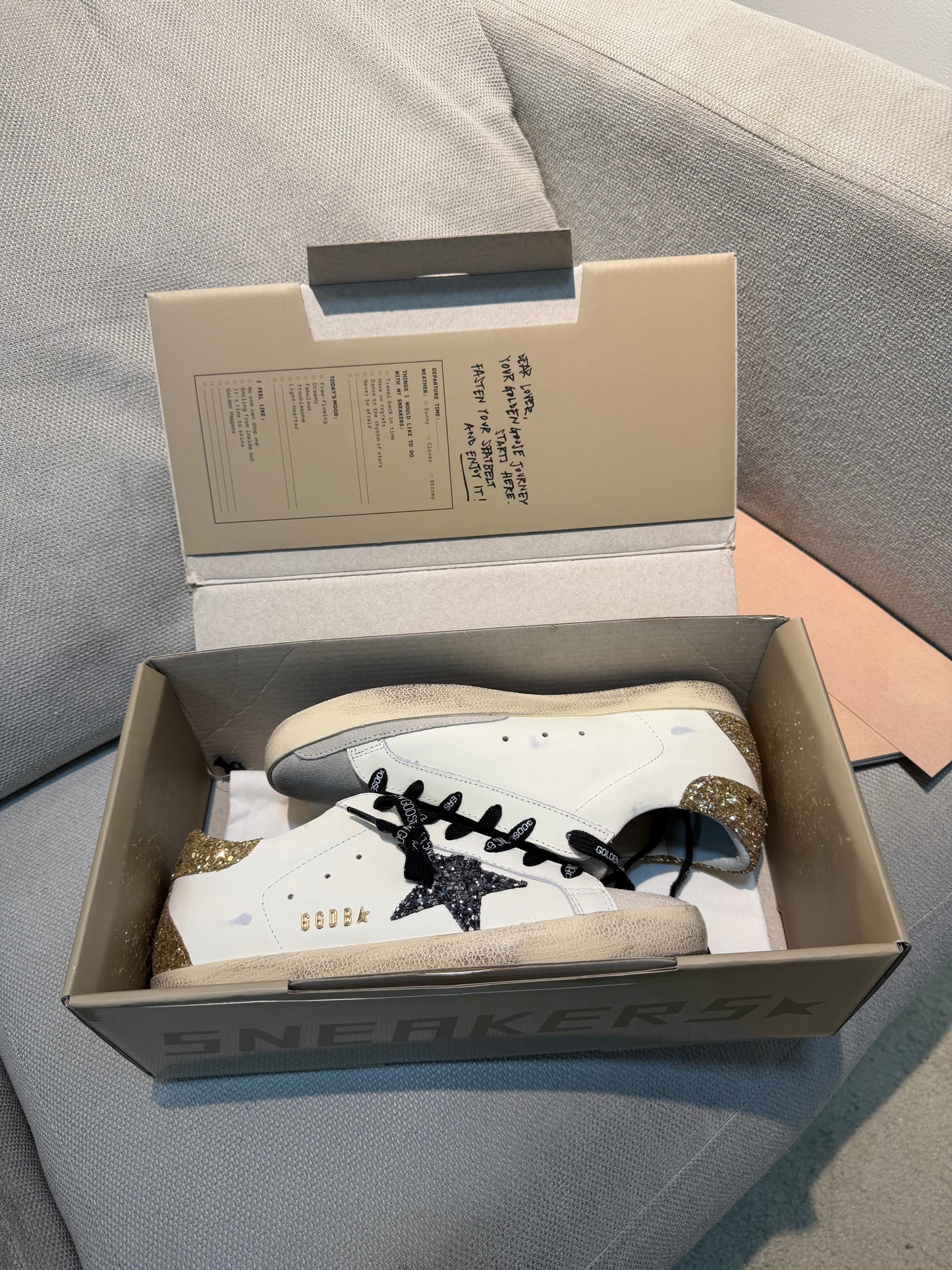 ZPT Golden Goose superstar brillos - 5443