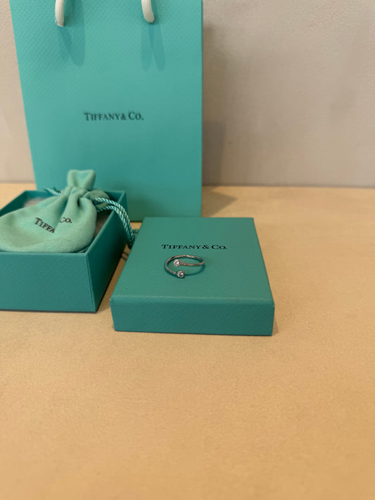 Anillo TIF  plateado