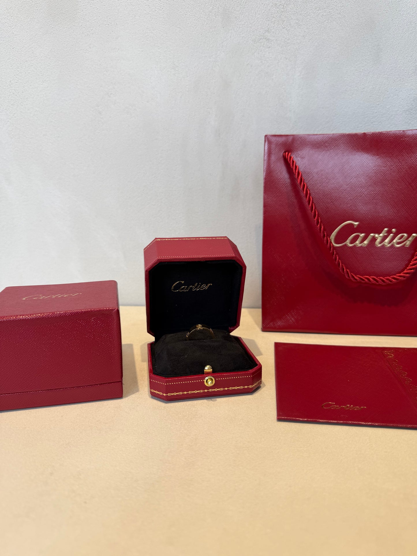 Anillo CRT LOVE RING- Grueso- Gold